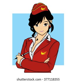 Sexy Stewardess