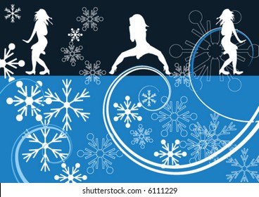 sexy winter banner