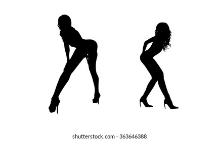 Sexy Woman Silhouette