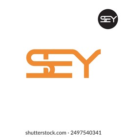 SEY Logo Letter Monogram Design