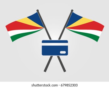 Seychelles Emblem Credit Debit Card