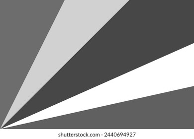 Seychellen Flagge - Graustufen monochrome Vektorgrafik. Flagge in Schwarz-Weiß