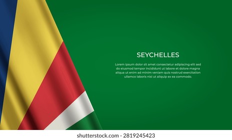 SEYCHELLES Flag with Original color