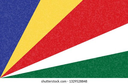 Seychelles flag. Simple vector Sweden flag