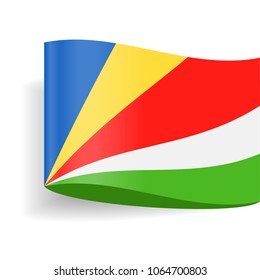 Seychelles Flag Vector Icon - Illustration