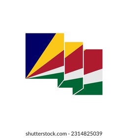 Símbolo del símbolo de las banderas de Seychelles, símbolo del símbolo del día de la independencia de Seychelles