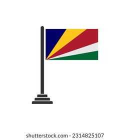 Símbolo del símbolo de las banderas de Seychelles, símbolo del símbolo del día de la independencia de Seychelles