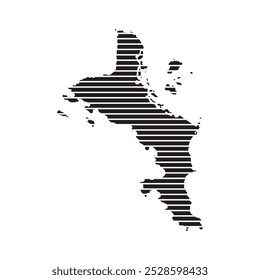 Seychelles Map Icon Illustration Design