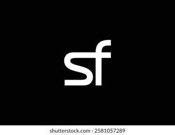 SF abstract logo design and creative logo