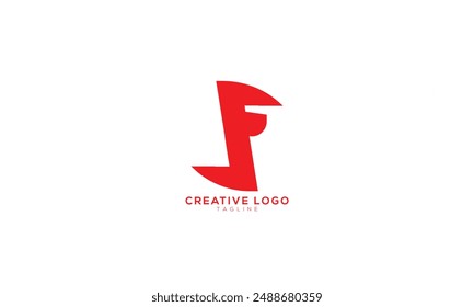 SF FS Abstract initial monogram letter alphabet logo design