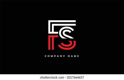 SF, FS, Alphabets Letters Logo Monograma
