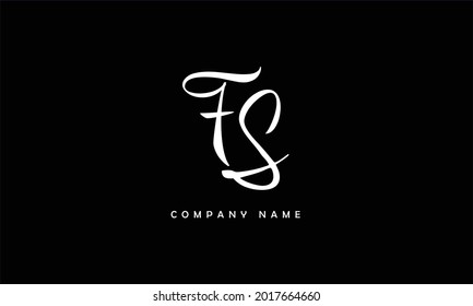 SF, FS, Alphabets Letters Logo Monogram