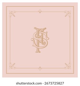 SF, FS, logo SF, Letter SF,  Monogram SF,Logo for Wedding , monogram for Wedding , Wedding Monogram, Wedding Logo, Logo Design , Monogram Vintage
