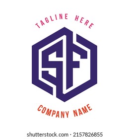 SF  lettering logo is simple, easy to understand and authoritative