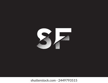 SF Logo Design Kreatives und modernes Logo Design