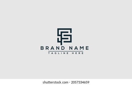 SF Logo Design Template Vector Graphic Branding Element.