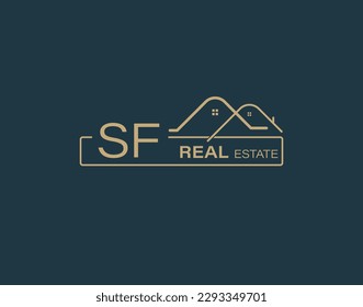 SF Real Estate  Consultants Logo Design Vectors images. Luxury Real Estate Logo Design