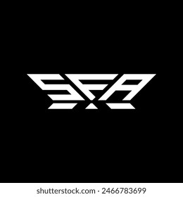 SFA letter logo vector design, SFA simple and modern logo. SFA luxurious alphabet design  