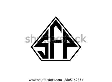 SFP Custom Monogram Logo Design.