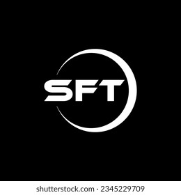 SFT Logo Design, Inspiration for a Unique Identity. Modern Elegance and Creative Design. Watermark Your Success with the Striking this Logo.
