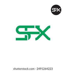EFECTOS DE SONIDO Logo Letra Monograma Diseño