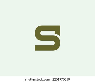 SG GS logo design vector template