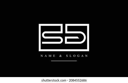 SG, GS, S, G abstract letters logo monogram