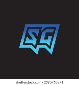 Apoyo al diseño del logotipo de inspiración inicial del SG e ideas del clan de juegos
