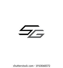 SG erstes Logo-Design für kreative Vintage