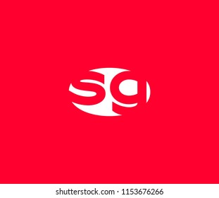 SG Letter Label Logotype