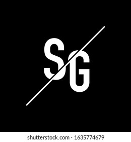 SG Letter Logo Design Template
