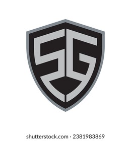 SG letter logo,symbol technology vector design