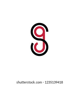SG lettering logo