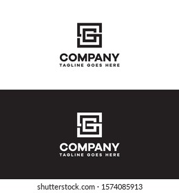 SG Logo, Monogram icon, letter, initial