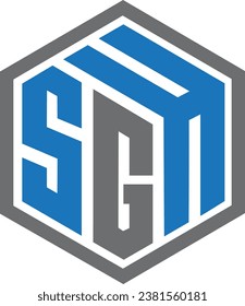 Logotipo SGH, vector del logotipo de la letra SGH.