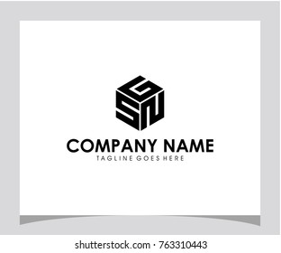 Mgs Initial Logo Design Stock Vector (Royalty Free) 763302478 ...