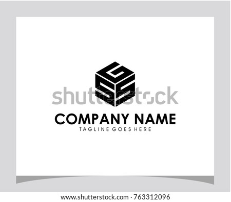 sgs initial logo design