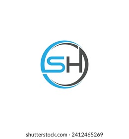 SH Creative logo And 
Icon Design