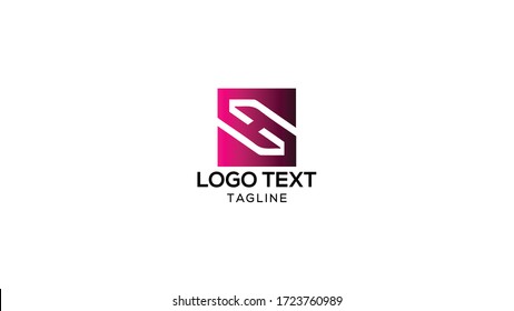 SH HS Letter Logo Design Template Vector