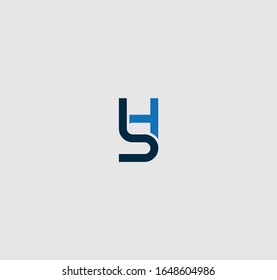 SH or HS logo and icon designs