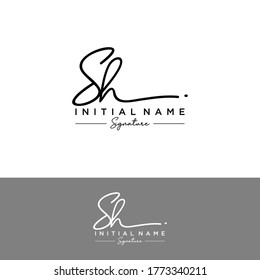 317 Sh Signature Logo Images, Stock Photos & Vectors | Shutterstock