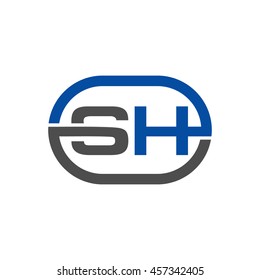 Sh Initial Logo Stock Vector (Royalty Free) 457342405 | Shutterstock