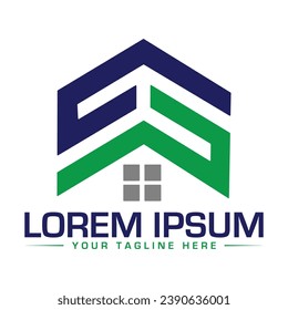 Diseño de logotipo de carta SH Diseño de logotipo profesional exclusivo y moderno