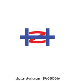 sh letter vector logo design symbol