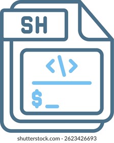 SH Line Two Colour Icon