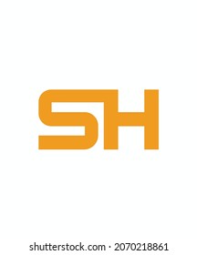 SH Logo, Creative Symbol, Icon
