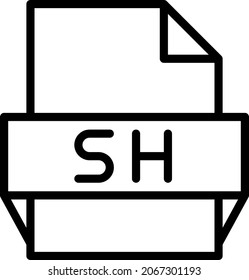 Diseño de iconos de vector de esquema
