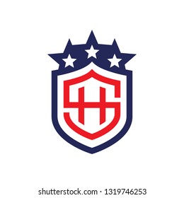 SH Shield logo sport