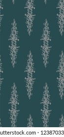 shabby abstract damask seamless vector victorian pattern wallpapper