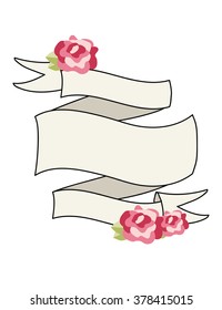 shabby chic background, illustration in vector format